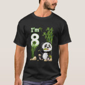 8Th 8 Py Animal Panda Tシャツ (正面)