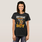 8th Birthday Bysketbyll Boy 8 Year Old Bysketbyll  Tシャツ (正面フル)