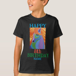8th BirthdayKidsの基本Tシャツ Tシャツ