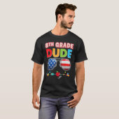 8th Grade Dude Back To School Eighth Student Kid S Tシャツ (正面フル)