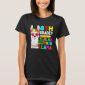 8th Grade No Prob Llama Back To School First Day Tシャツ (正面)