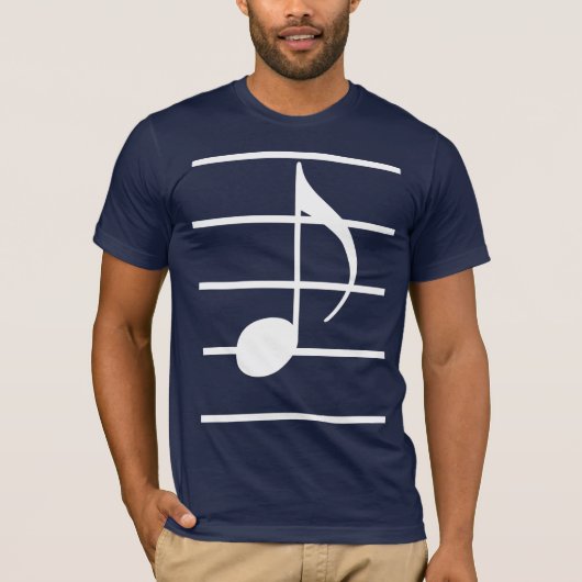 8th note tシャツ (正面)