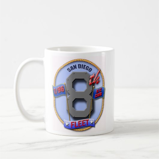 8thfleetlogoコーヒー・マグ コーヒーマグカップ (左)
