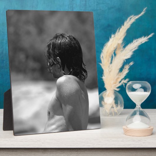 8x10とイーゼル フォトプラーク (側面)