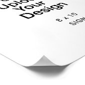 8x10の印刷サイン ポスター (角)