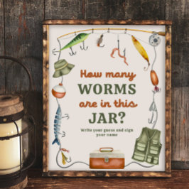 8x10インチの推測魚釣り記号の数