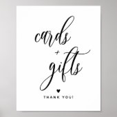 8x10インチカードとギフトサイン ポスター (正面)