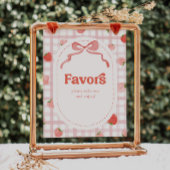 8x10インチベリーパーティーの好意サイン