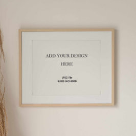 8x10インチポスターウォールアート水平 ポスター