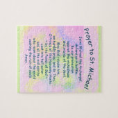 8x10インチ110ピースSt. Michaelの祈りの言葉 ジグソーパズル (横)