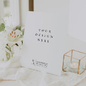 8x10インチ 台座サイン