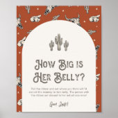 8x10ウェスタン彼女の腹部のサインの大きさ ポスター (正面)