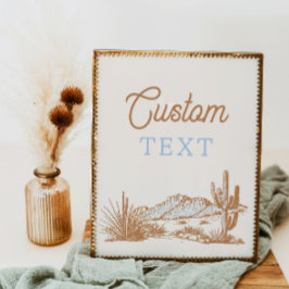 8x10カスタム西洋標識