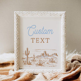 8x10カスタム西洋標識