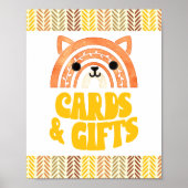 8x10カード&ギフトボホウッドランドキツネ誕生日 ポスター (正面)