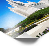 8X10サンディエゴLDS寺院の写真 フォトプリント            (角)