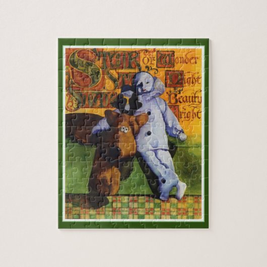 8x10ジ疑問に思グソーパズル星 ジグソーパズル (縦)