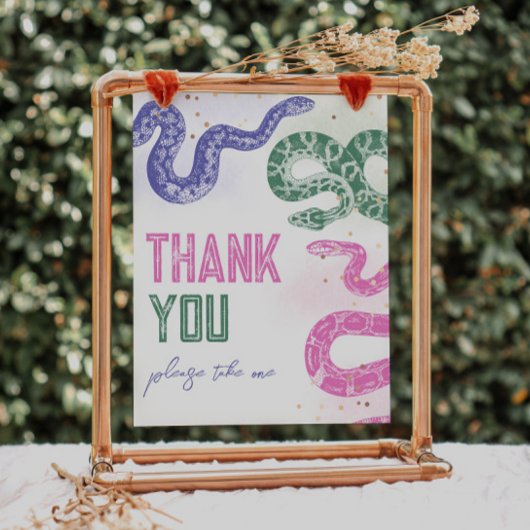 8x10スネークガーリー誕生日の好意サイン