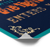 8x10タイポグラフィるみ引用文 – 明かり ポスター (角)