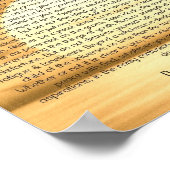 8x10デシデラタ詩や他のサイズも! ポスター (角)