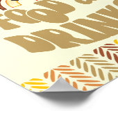 8x10フード&ドリンクボホウッドランドベア誕生日 ポスター (角)