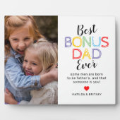 8x10ボーナスパパ父の日の写真プラーク フォトプラーク (正面)