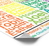 8x10ポスターの聖書の本 – カトリック版 ポスター (角)