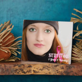 8x10光生存乳癌認識度 フォトプラーク (側面)