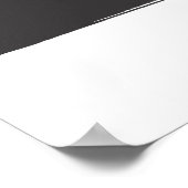 8x10写真の従業員の月の認識 ポスター (角)