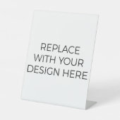 8x10印刷 台座サイン (正面)