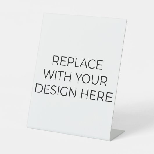 8x10印刷 台座サイン (正面)