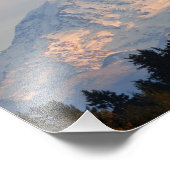 8X10山ライニエPuyallup, WA フォトプリント (角)