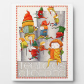 8x10木製のプラーク+イーゼルを跳躍する10の領主 フォトプラーク (正面)