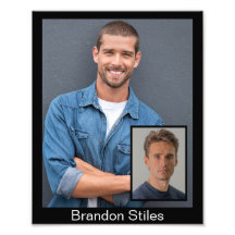 8x10演技のヘッドショットのキャスティング・コール |挿入