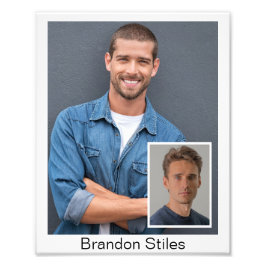 8x10演技のヘッドショットのキャスティング・コール |挿入P フォトプリント