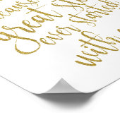 8x10素晴らしのサインが無いアル結婚コール ポスター (角)