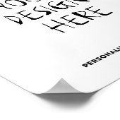 8x10 ポスター - 縦向き (角)