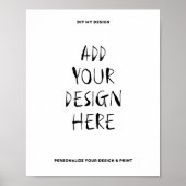 8x10 ポスター - 縦向き (正面)