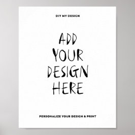 8x10 ポスター - 縦向き