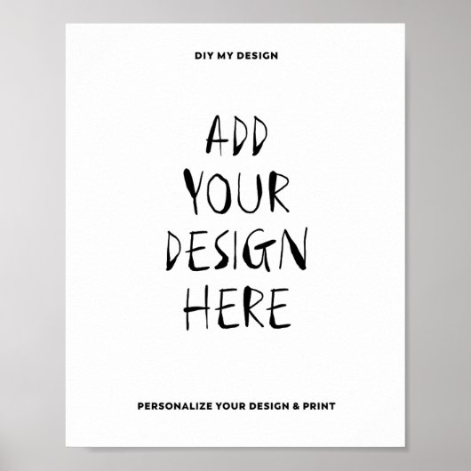 8x10 ポスター - 縦向き (正面)