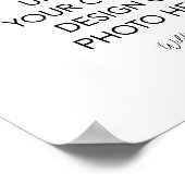 8x10 印刷 - 横向き（カードストック） ポスター (角)