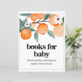 8x10 Little Cutie Books for Baby Sign (スタンド正面)