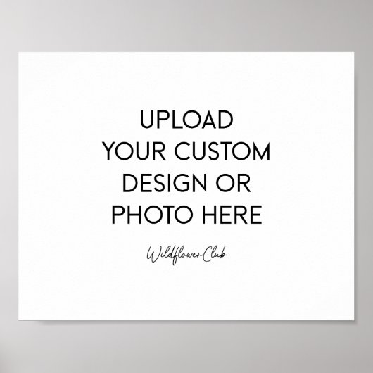 8x10 Print - Landscape (cardstock) ポスター (正面)