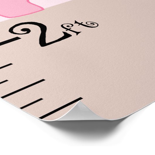 8x44で積み上げ保たピンクゾウの成長チャート! ポスター (角)