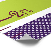 8x44で美しい蝶の成長のグラフを作成す保る! ポスター (角)