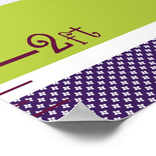 8x44で美しい蝶の成長のグラフを作成す保る! ポスター (角)