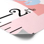 8x44のジャングル動物保女の子成長図！ ポスター (角)