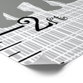 8x44のスポーツ保と動物の成長チャート! ポスター (角)