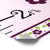 8x44の梅保蝶成長図! ポスター (角)