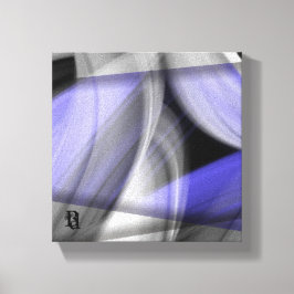 8x8インチラベンダームーントレンド抽象芸術アートバイオレット キャンバスプリント